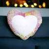 Foil Heart Cushion
